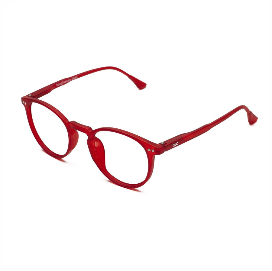 Lançamento - Óculos de leitura Tuc CLASSIC ROUND Vermelho
