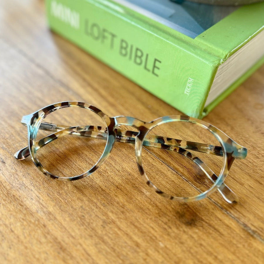 Óculos de leitura Tuc LIGHT Tartaruga Azul